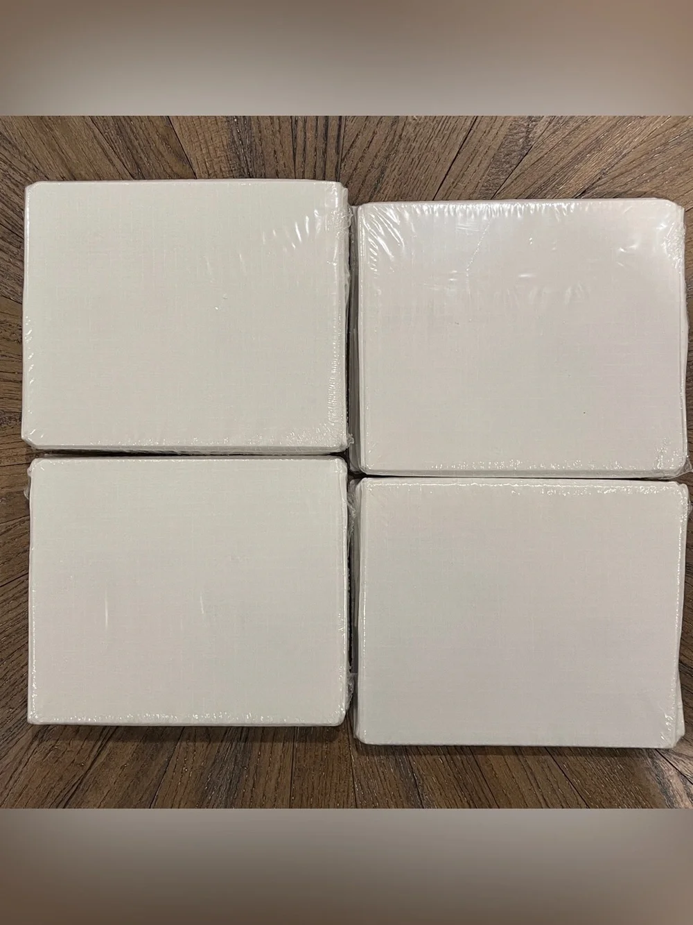 4 - IKEA STUK Storage Box Containers Compartments White 7 ¾x13 ½x4